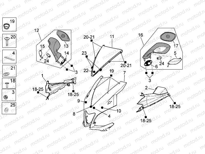 Front body I