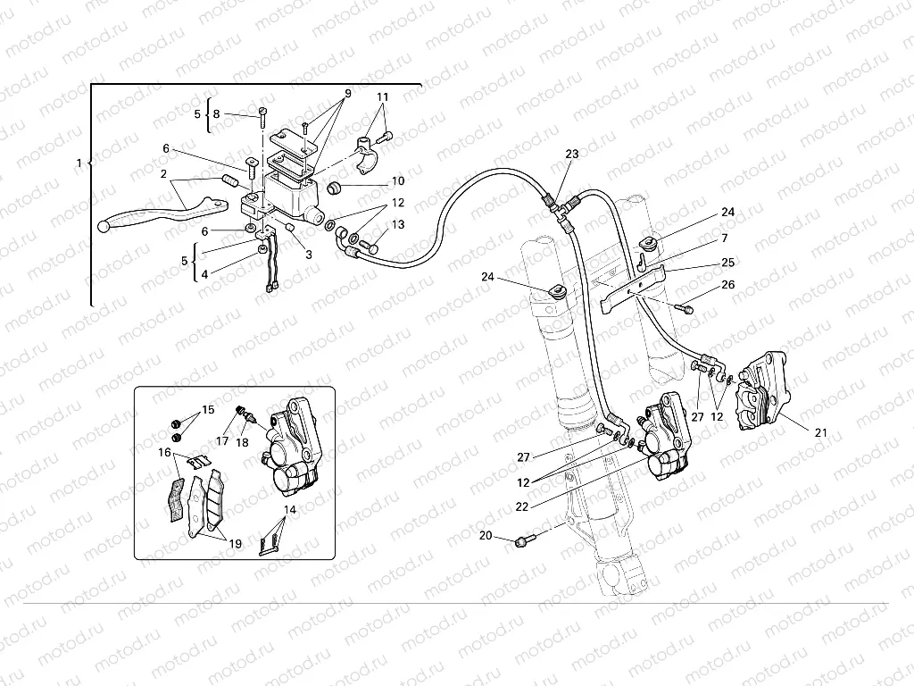 Front brake