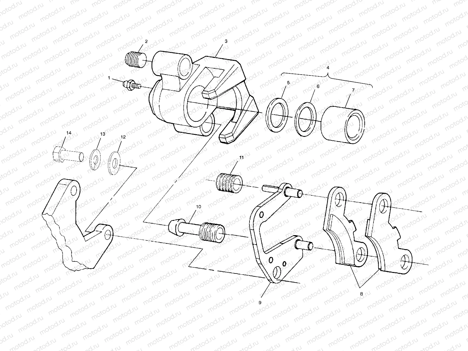 FRONT BRAKE - A00AA32AB (4960076007B006) | FRONT BRAKE - A00AA32AB (4960076007B006)