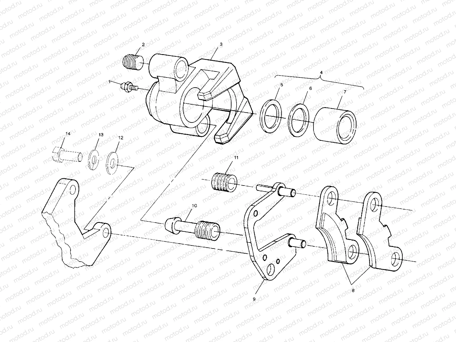 FRONT BRAKE - A03CA32AA (4978627862B01) | FRONT BRAKE - A03CA32AA (4978627862B01)