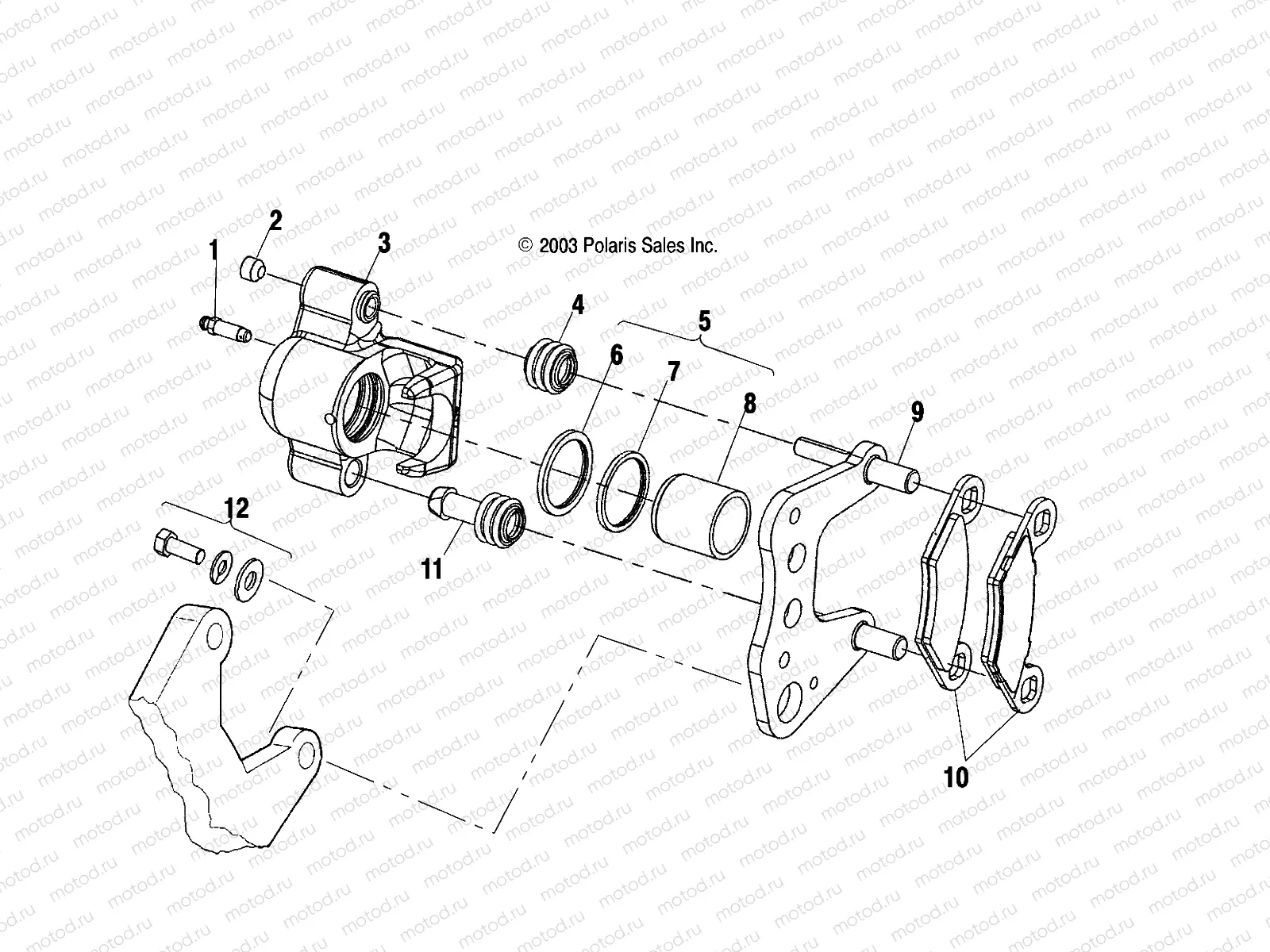 FRONT BRAKE - A03CD32AA/AB/AC/FB (4986188618B05) | FRONT BRAKE - A03CD32AA/AB/AC/FB (4986188618B05)