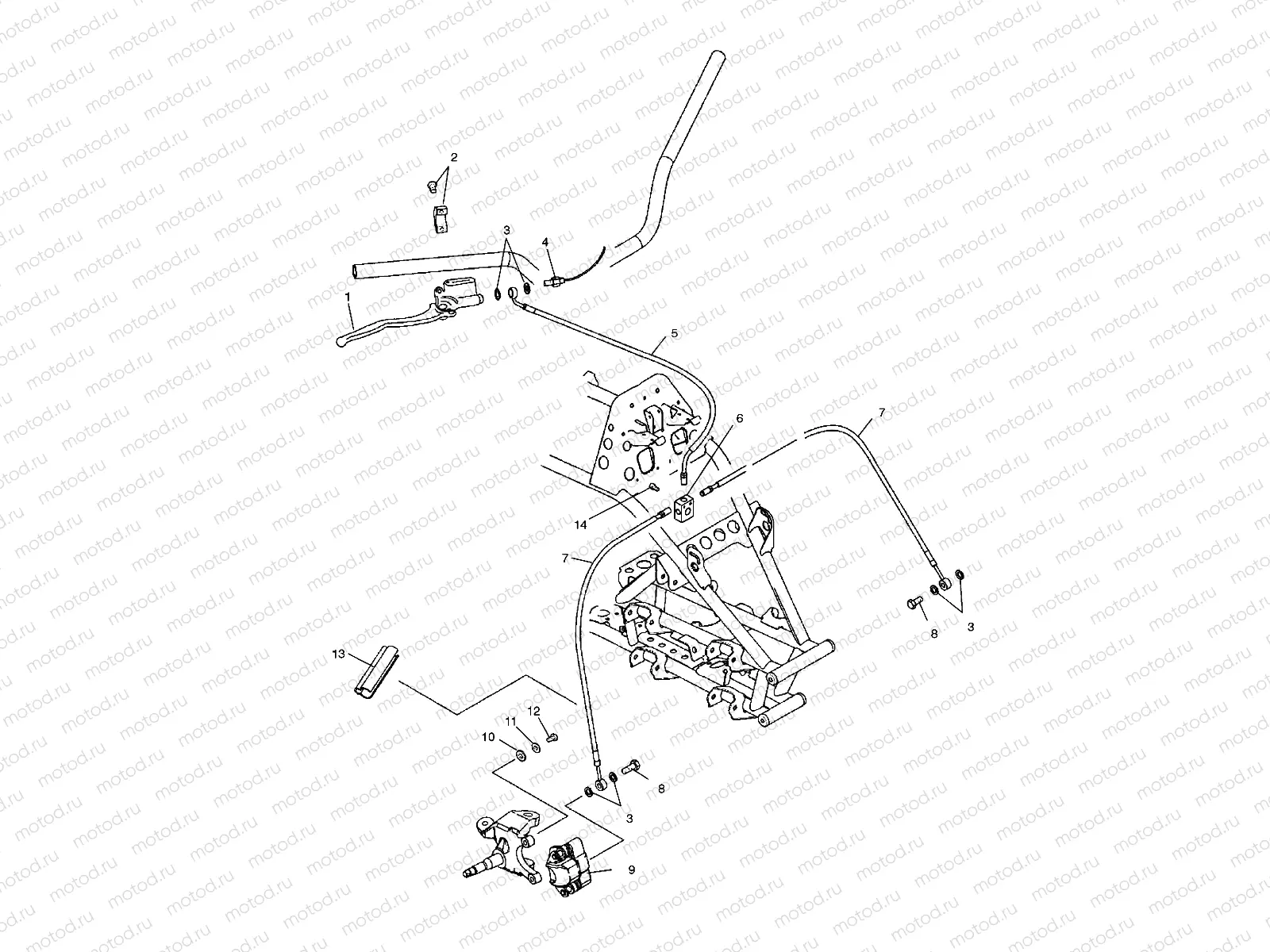 FRONT BRAKE - A03GJ50AA/AB (4975767576B09) | FRONT BRAKE - A03GJ50AA/AB (4975767576B09)