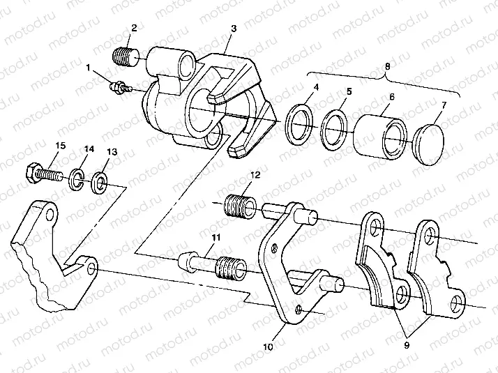FRONT BRAKE - A99AA25CA (4949594959b006) | FRONT BRAKE - A99AA25CA (4949594959b006)