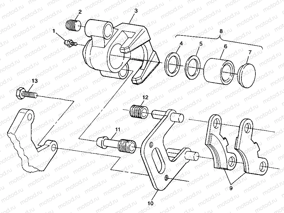 FRONT BRAKE - A99BA38CA (4949534953b004) | FRONT BRAKE - A99BA38CA (4949534953b004)