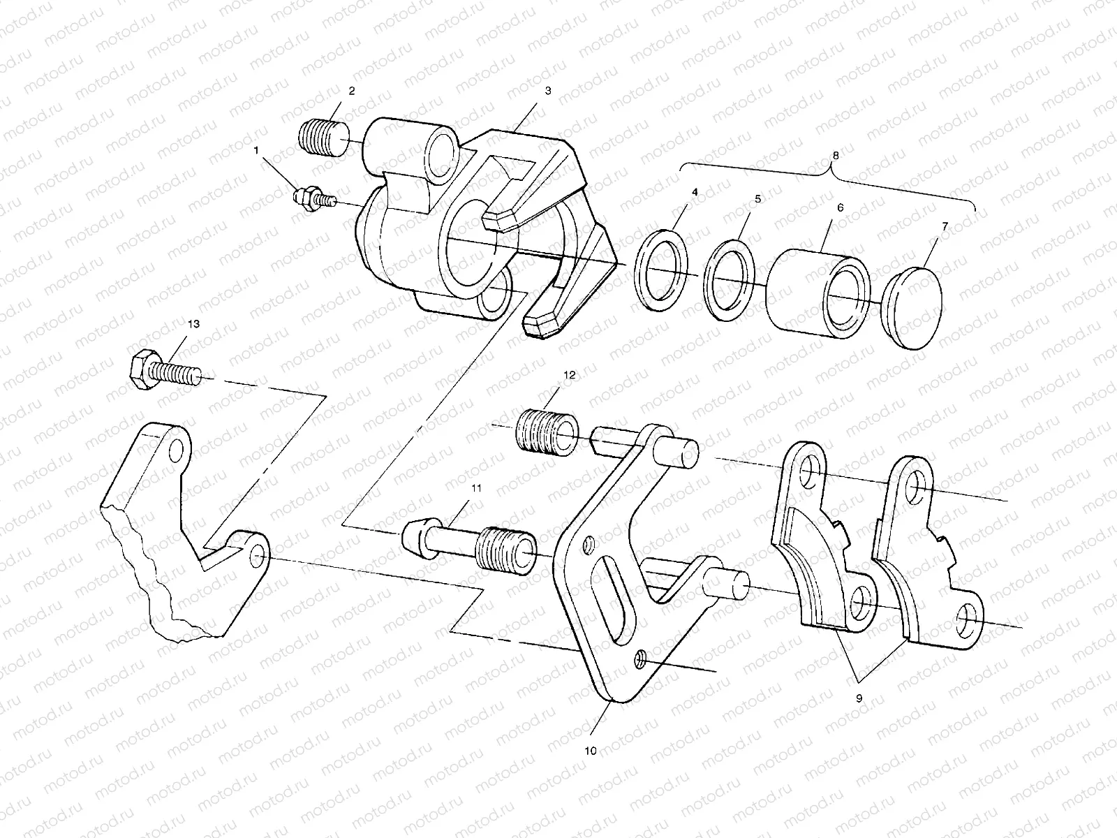 FRONT BRAKE - A99BG38CB (4952505250b007) | FRONT BRAKE - A99BG38CB (4952505250b007)