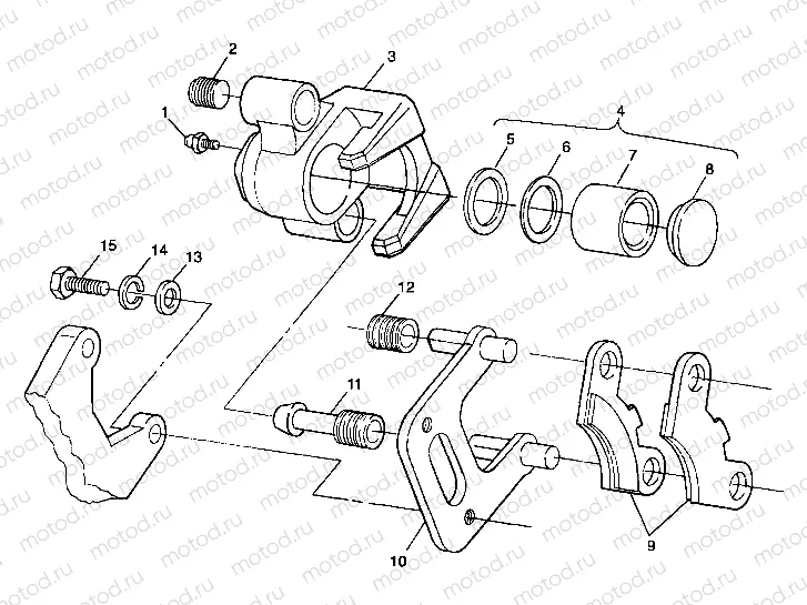 FRONT BRAKE - A99CC28CA (4949484948b008) | FRONT BRAKE - A99CC28CA (4949484948b008)