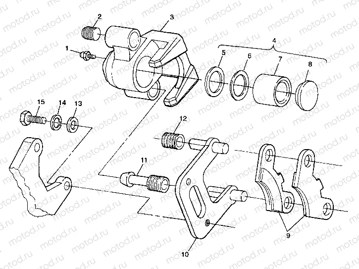 FRONT BRAKE - A99CH33IA (4949884988b009) | FRONT BRAKE - A99CH33IA (4949884988b009)