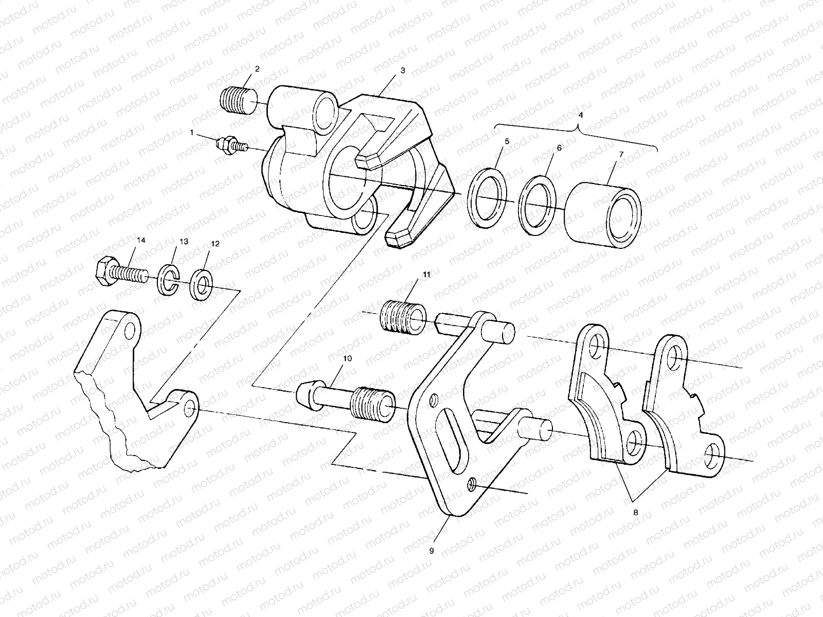 FRONT BRAKE - A99CH45IA (4949154915B007) | FRONT BRAKE - A99CH45IA (4949154915B007)