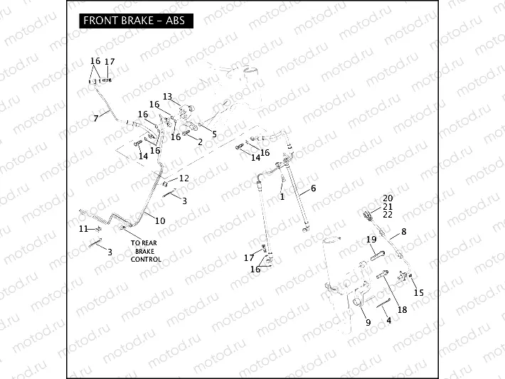 FRONT BRAKE - ABS