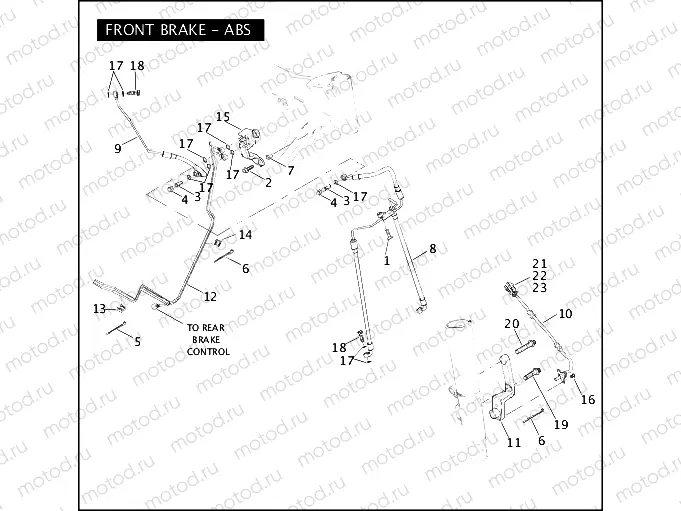 FRONT BRAKE - ABS