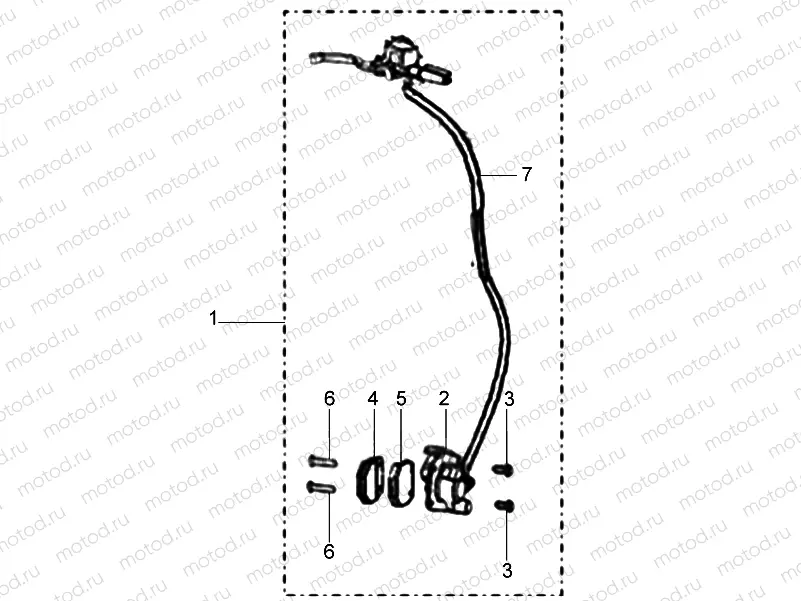 Front brake assembly