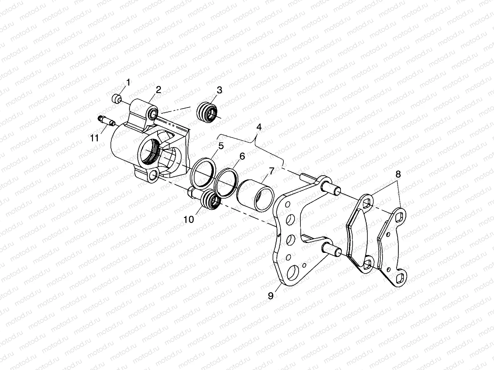 FRONT BRAKE - C10CD50AA (4977417741C03) | FRONT BRAKE - C10CD50AA (4977417741C03)