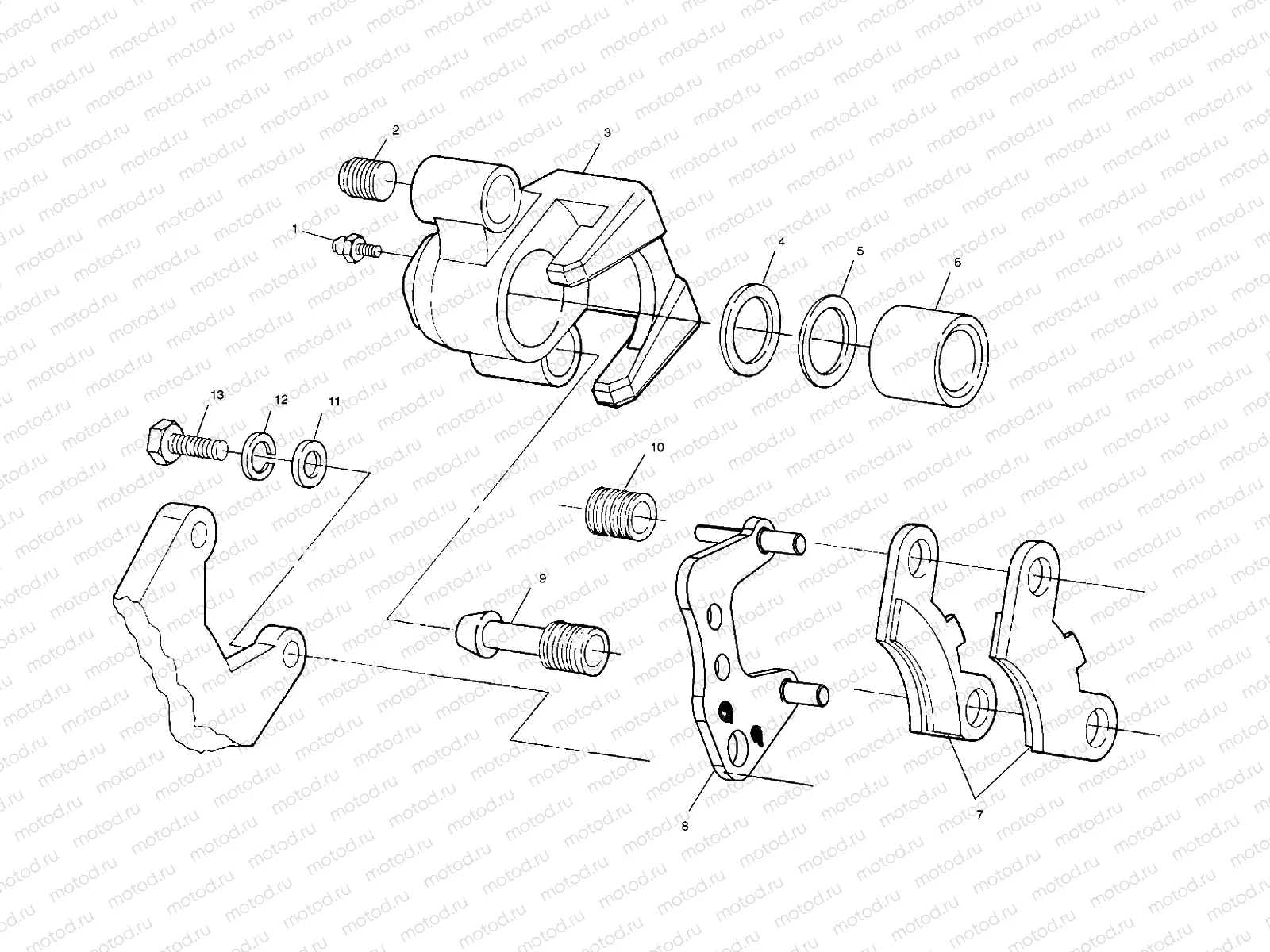 FRONT BRAKE - C10CL50AA (4978707870B05) | FRONT BRAKE - C10CL50AA (4978707870B05)