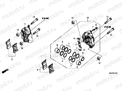 FRONT BRAKE CALIPER