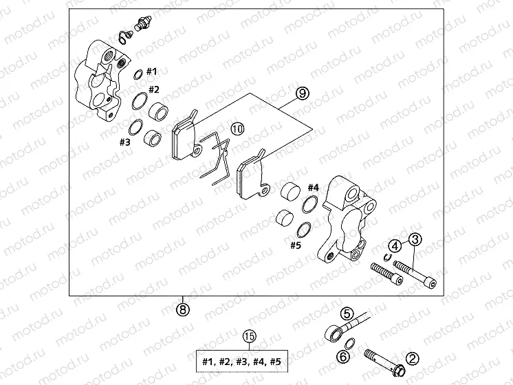 FRONT BRAKE CALIPER