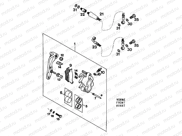 FRONT BRAKE CONTROL