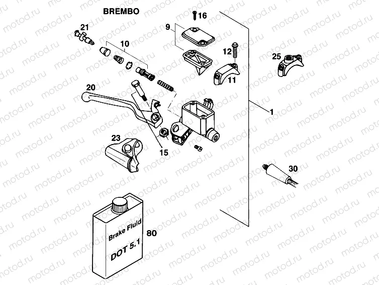 FRONT BRAKE CONTROL