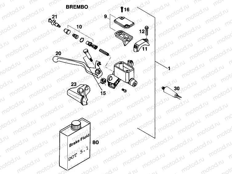 FRONT BRAKE CONTROL
