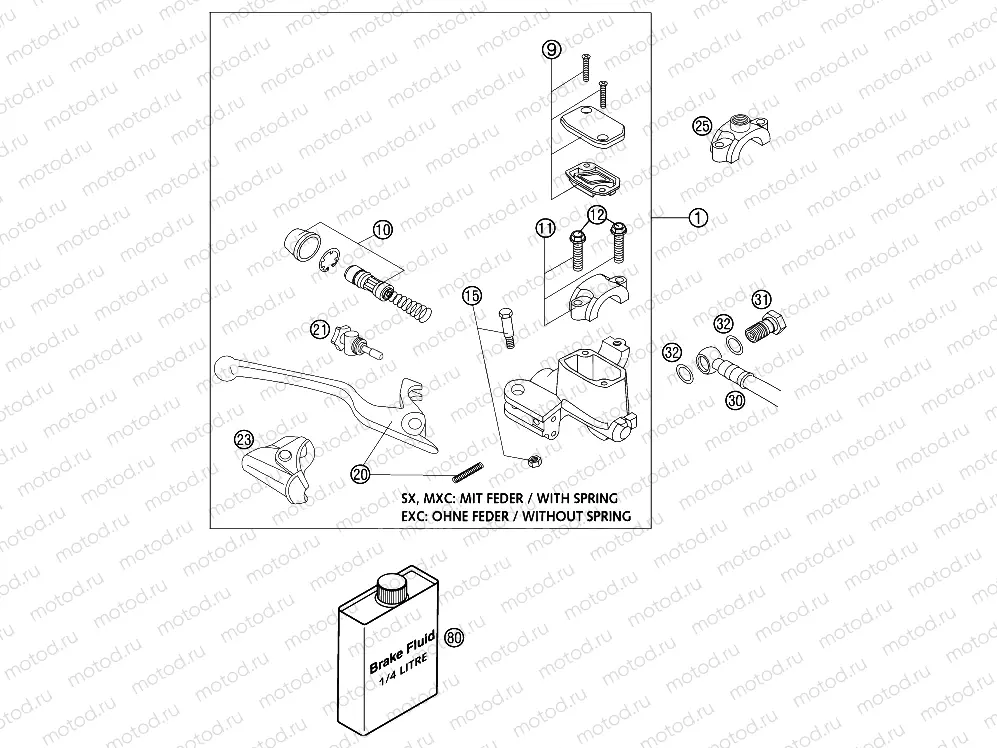 FRONT BRAKE CONTROL