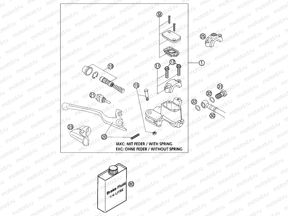 FRONT BRAKE CONTROL
