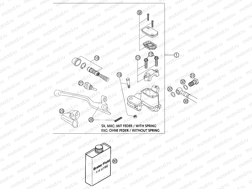 FRONT BRAKE CONTROL