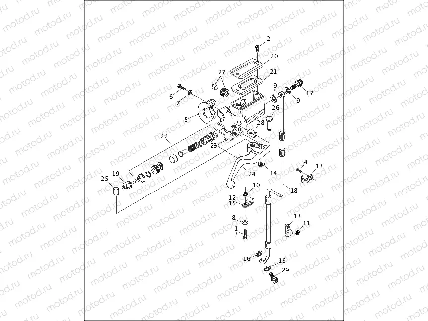 FRONT BRAKE CONTROL - 1995