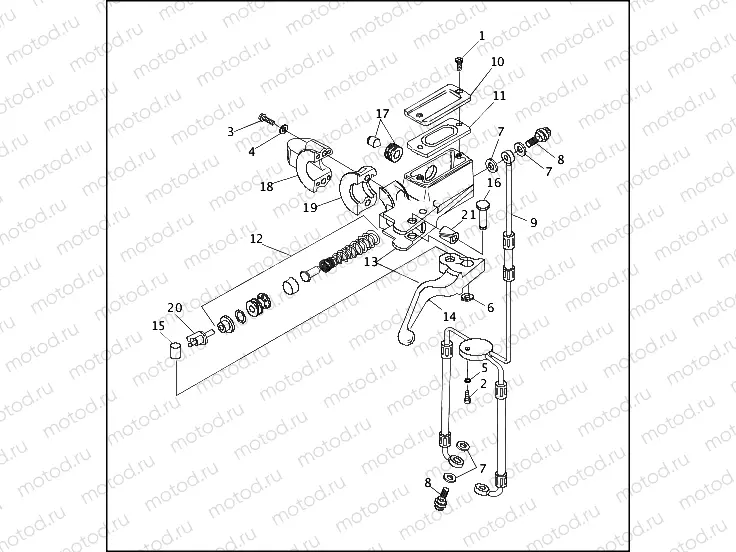 FRONT BRAKE CONTROL - 1995