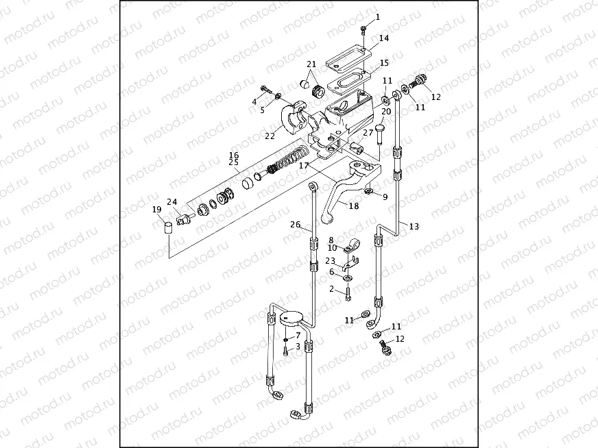 FRONT BRAKE CONTROL - 1995