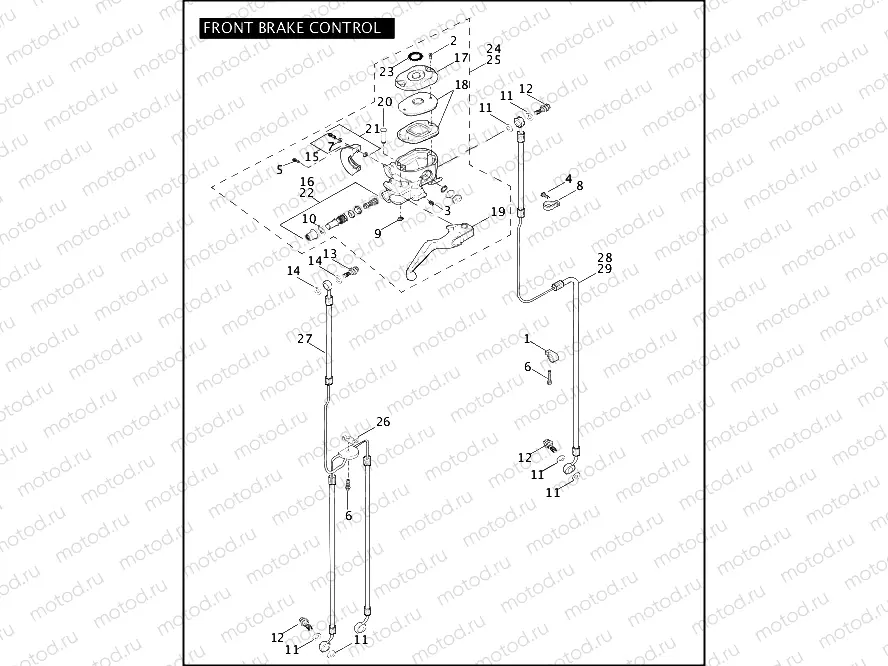 FRONT BRAKE CONTROL