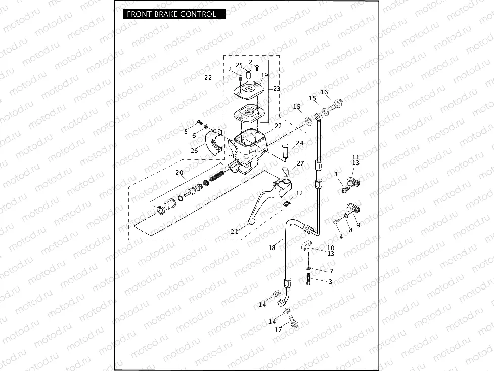 FRONT BRAKE CONTROL