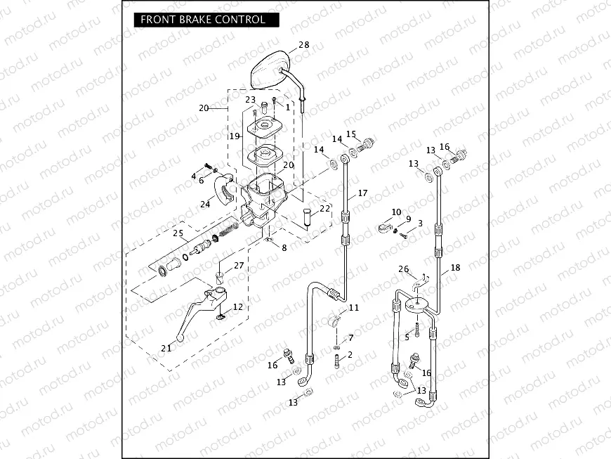 FRONT BRAKE CONTROL