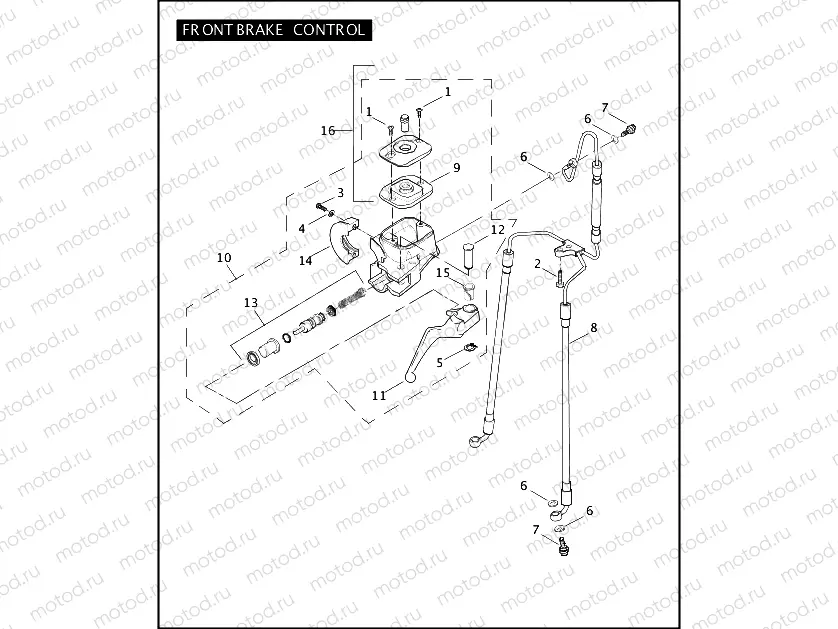 FRONT BRAKE CONTROL