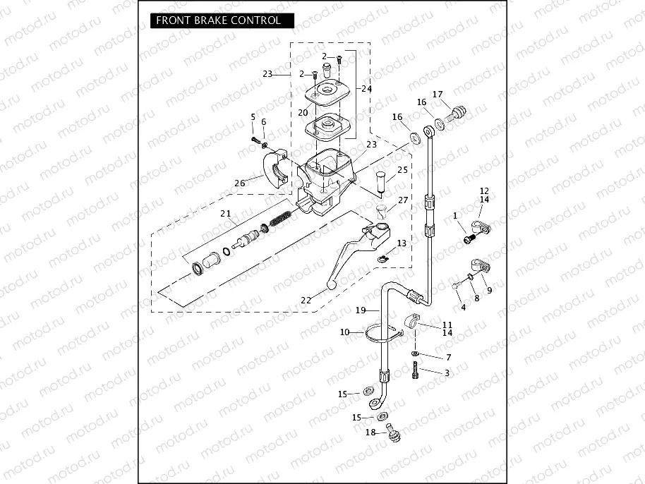 FRONT BRAKE CONTROL