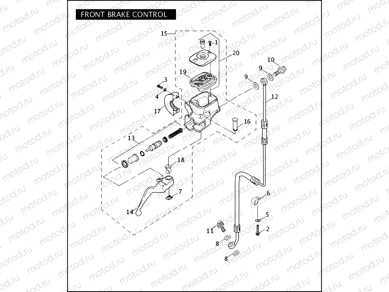 FRONT BRAKE CONTROL