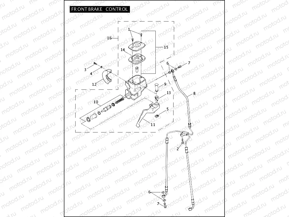 FRONT BRAKE CONTROL