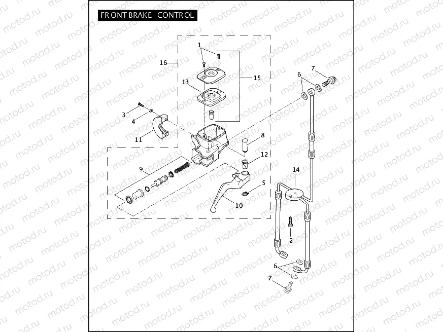 FRONT BRAKE CONTROL