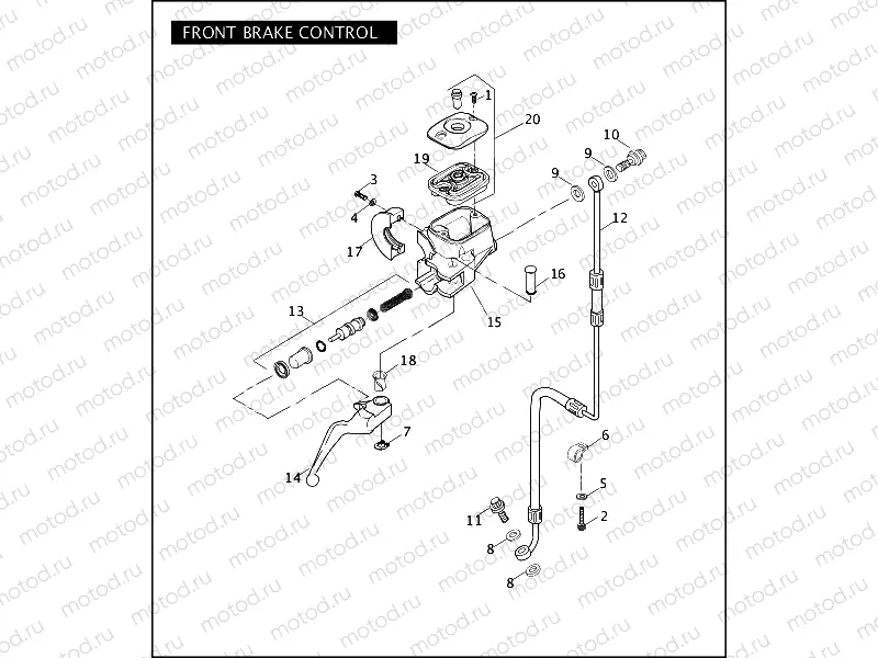 FRONT BRAKE CONTROL