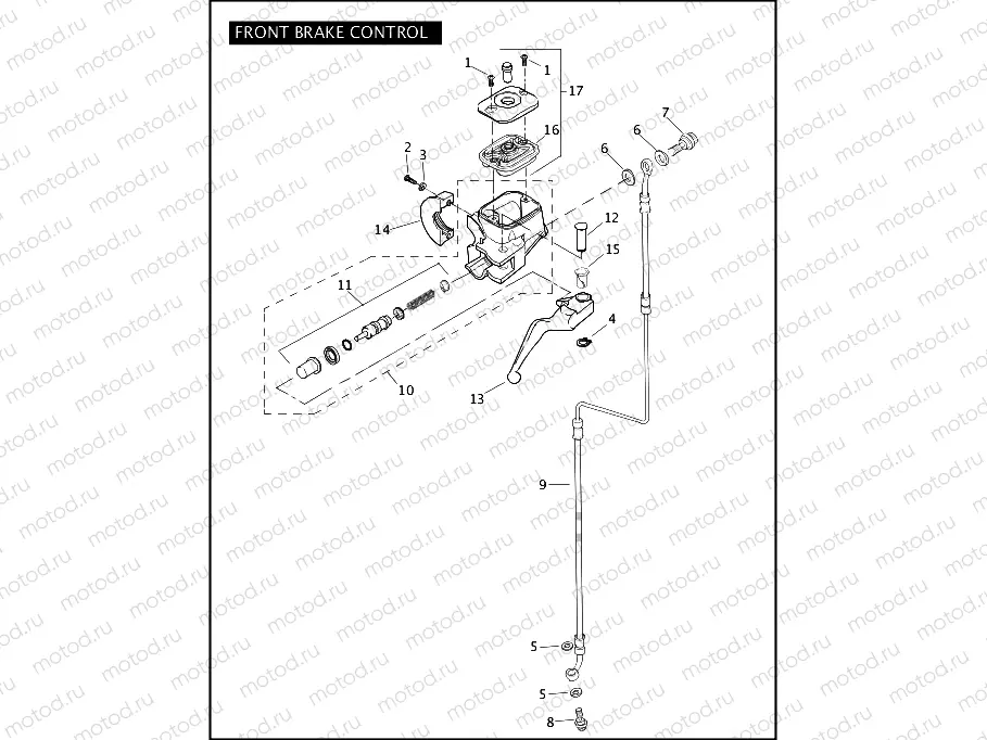 FRONT BRAKE CONTROL