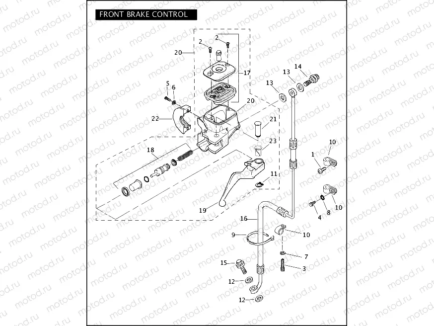 FRONT BRAKE CONTROL