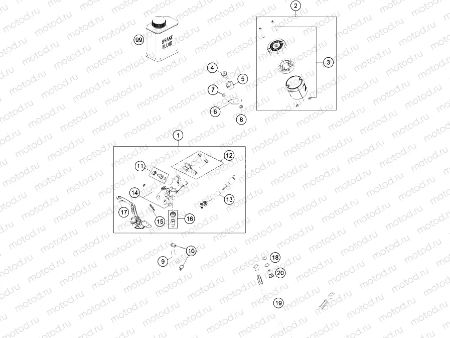 FRONT BRAKE CONTROL|Frame|13