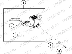 FRONT BRAKE CONTROL|Frame|13