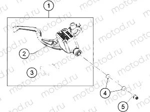 FRONT BRAKE CONTROL|Frame|13