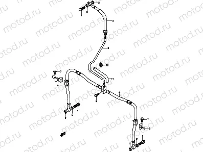 FRONT BRAKE HOSE