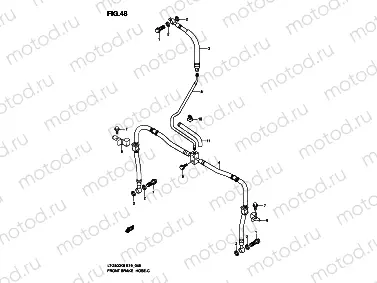 FRONT BRAKE HOSE