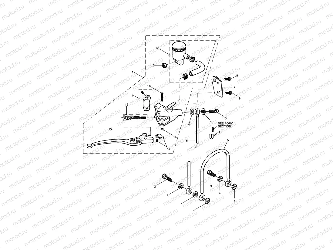 Front Brake Master Cylinder
