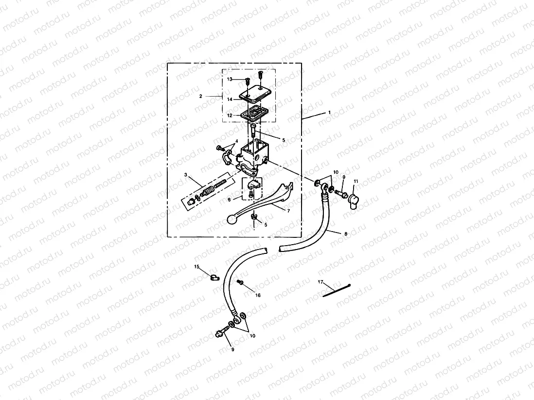 Front Brake Master Cylinder