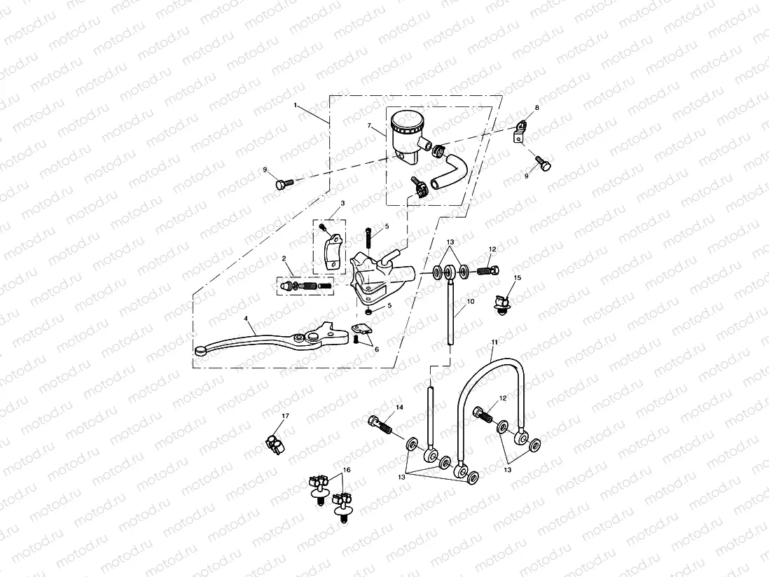 Front Brake Master Cylinder