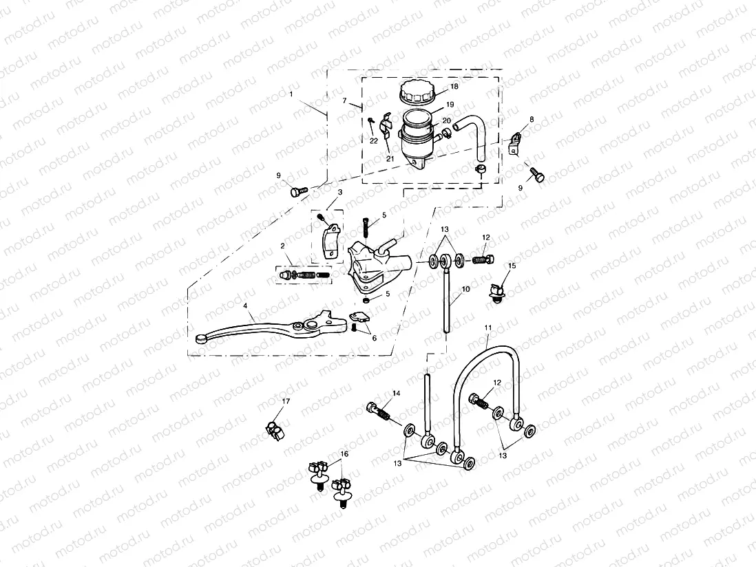 Front Brake Master Cylinder