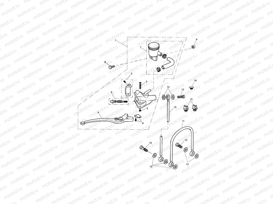 Front Brake Master Cylinder