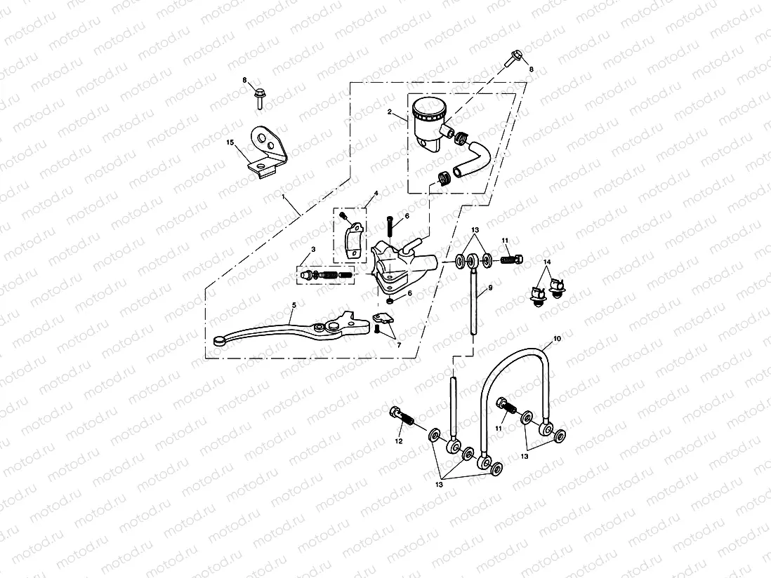Front Brake Master Cylinder